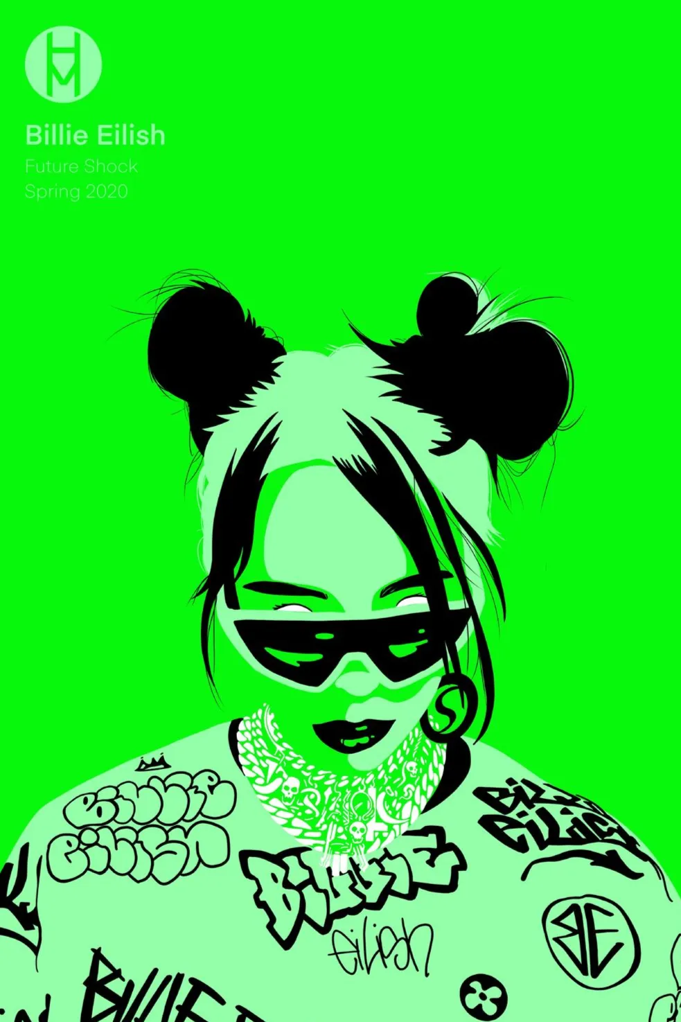 billie eilish poster