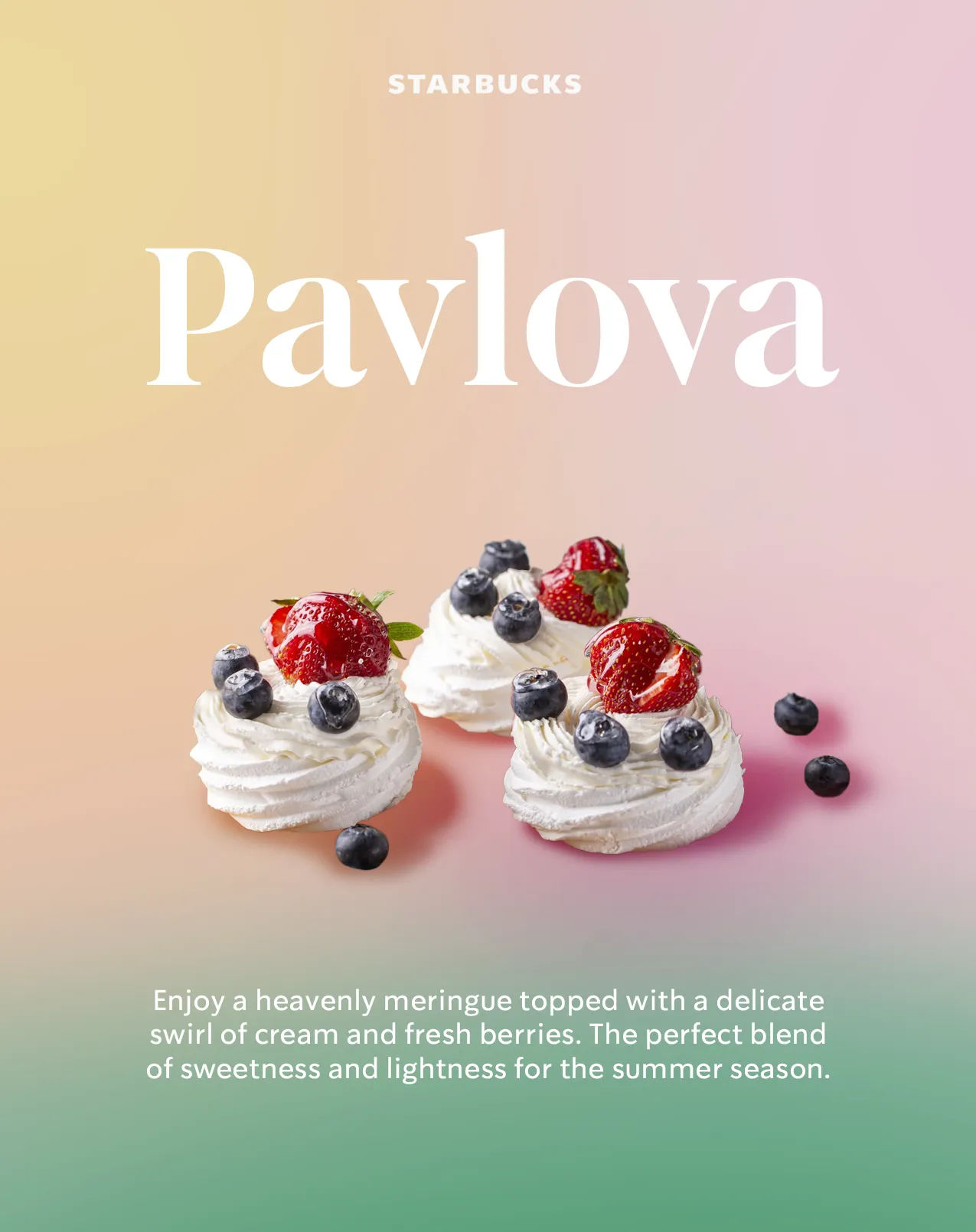 pavlova special menu graphic