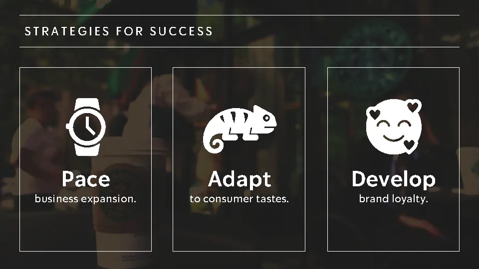 three strategies for success